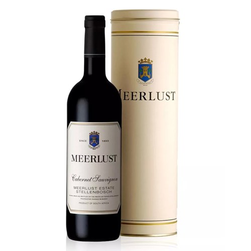 Meerlust Cabernet Sauvignon 75cl Gift Tin - South African Red Wine - Award-Winning